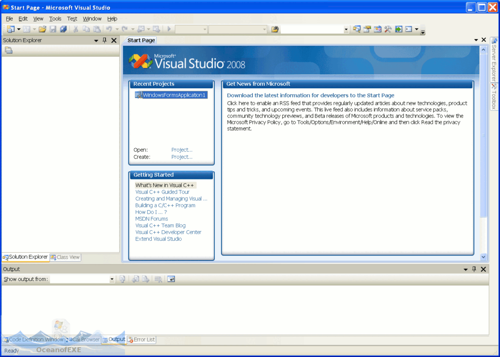 Visual Studio 2008 Latest Version DOwnload